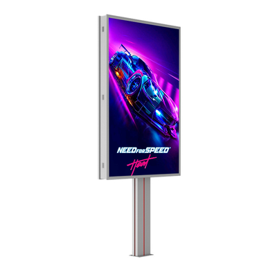 Özel yüksek kaliteli tasarım p6 8000nits çelik su geçirmez IP65 LED reklam panosu açık hava reklamı