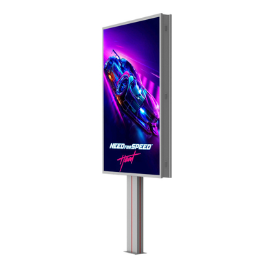 Özel yüksek kaliteli tasarım p6 8000nits çelik su geçirmez IP65 LED reklam panosu açık hava reklamı