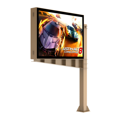 P6 8000nits çelik IP65 su geçirmez dijital elektronik açık hava reklam led panoları