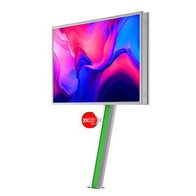Yüksek parlaklık 8000nits p6 su geçirmez IP65 LED açık hava ekranı dijital reklam panoları