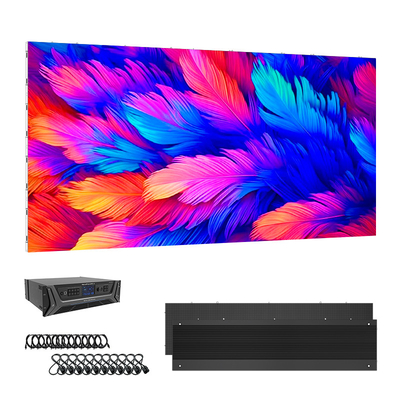 500x250/750x250/1000x250mm Alüminyum Kabine LED Ekran - P1.56 P1.95 P2.5 P2.6 P2.9 P3.91 - İçerideki Reklam ve Sergiler için Mükemmel