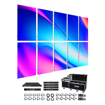 Sahne Kiralama LED Ekranı 500*500 Panel Boyutlu ve Ölçme dökme Alüminyum Kabine Malzemesi