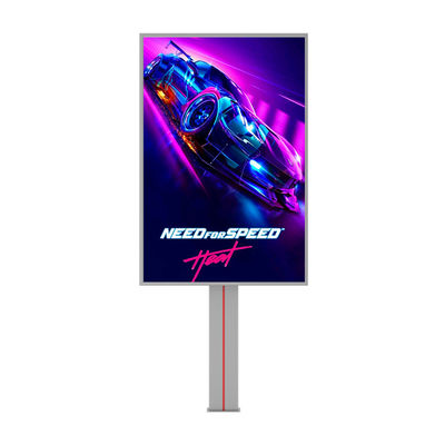 Özel yüksek kaliteli tasarım p6 8000nits çelik su geçirmez IP65 LED reklam panosu açık hava reklamı